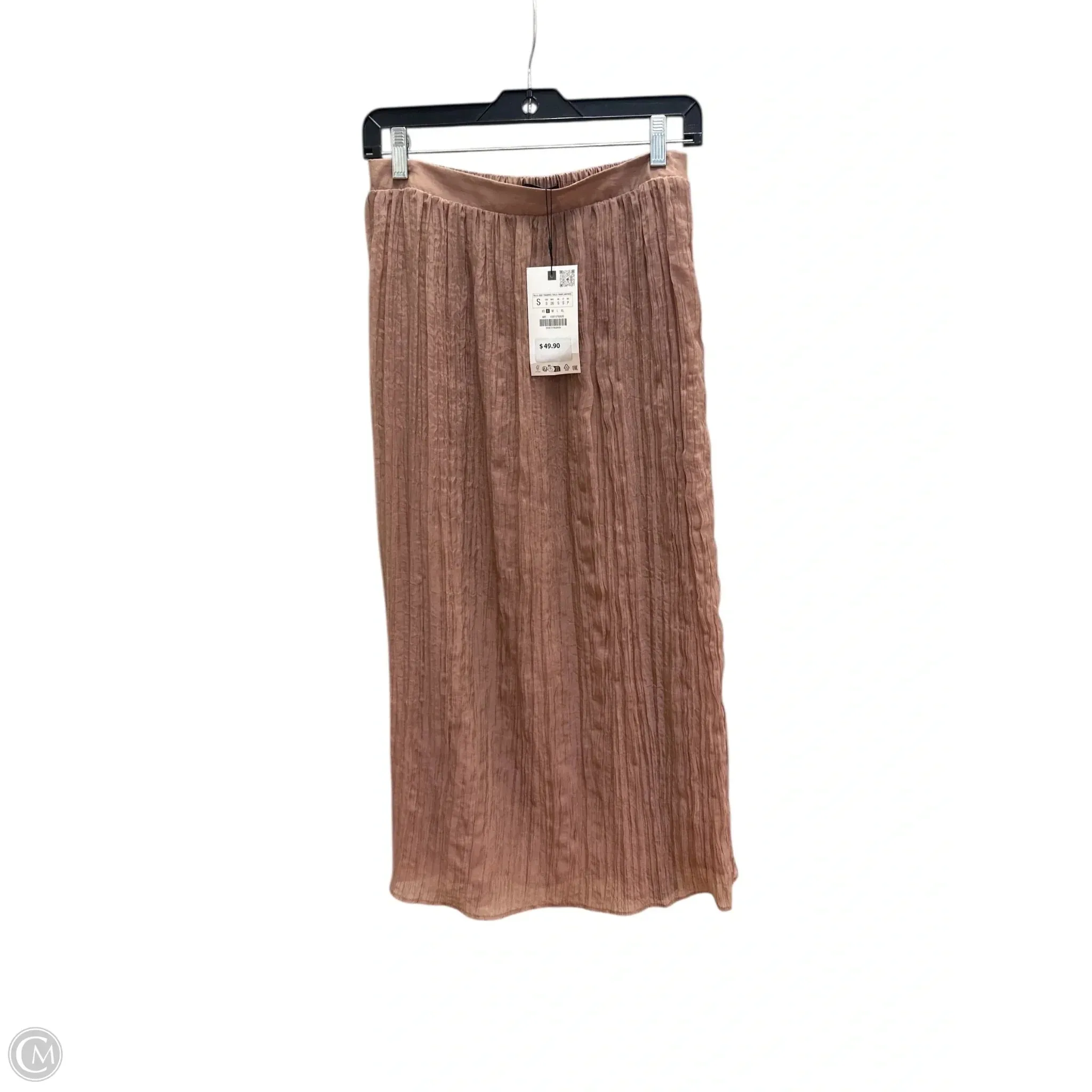 Skirt Maxi By Zara In Pink. Size: S