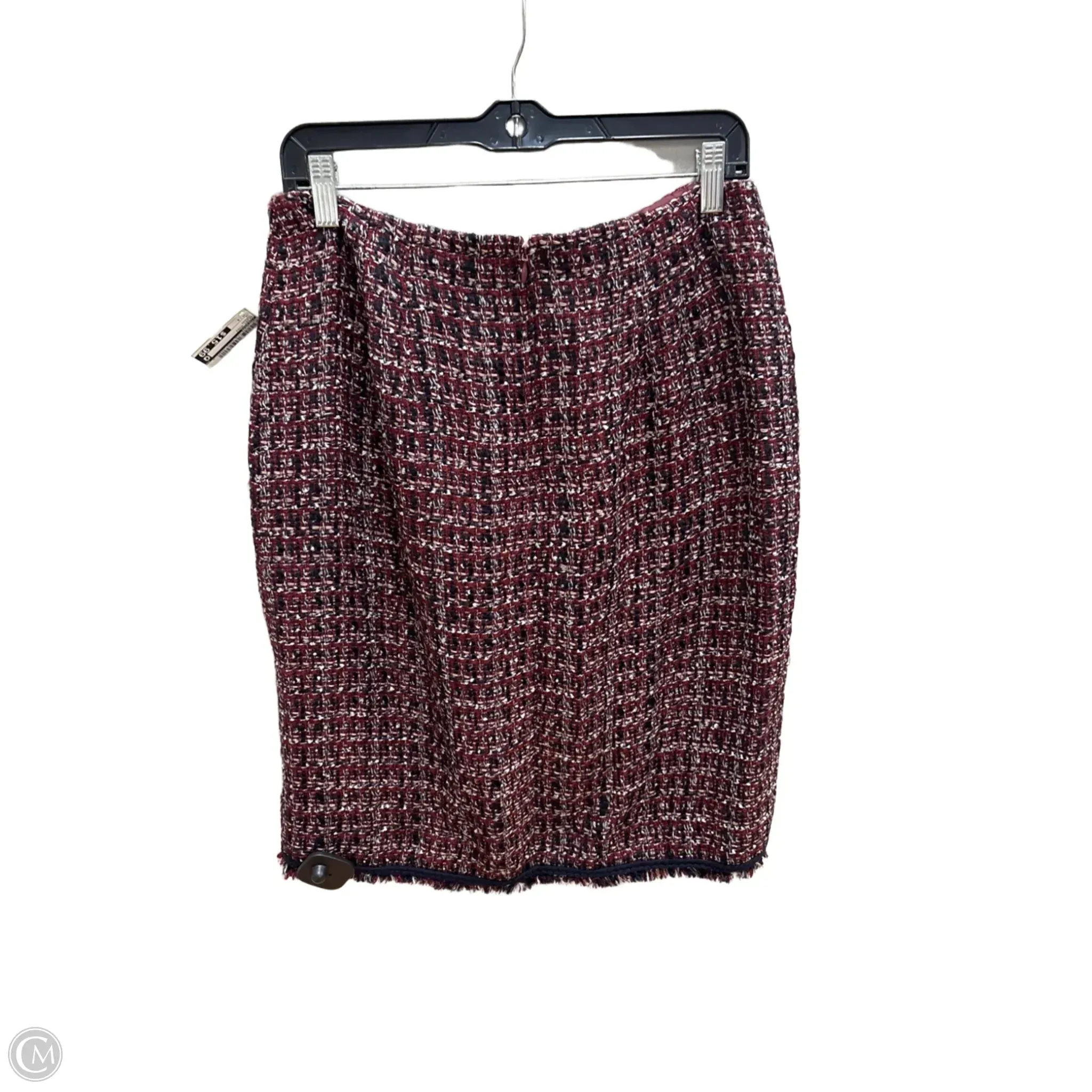 Skirt Midi By Talbots In Maroon. Size: 10