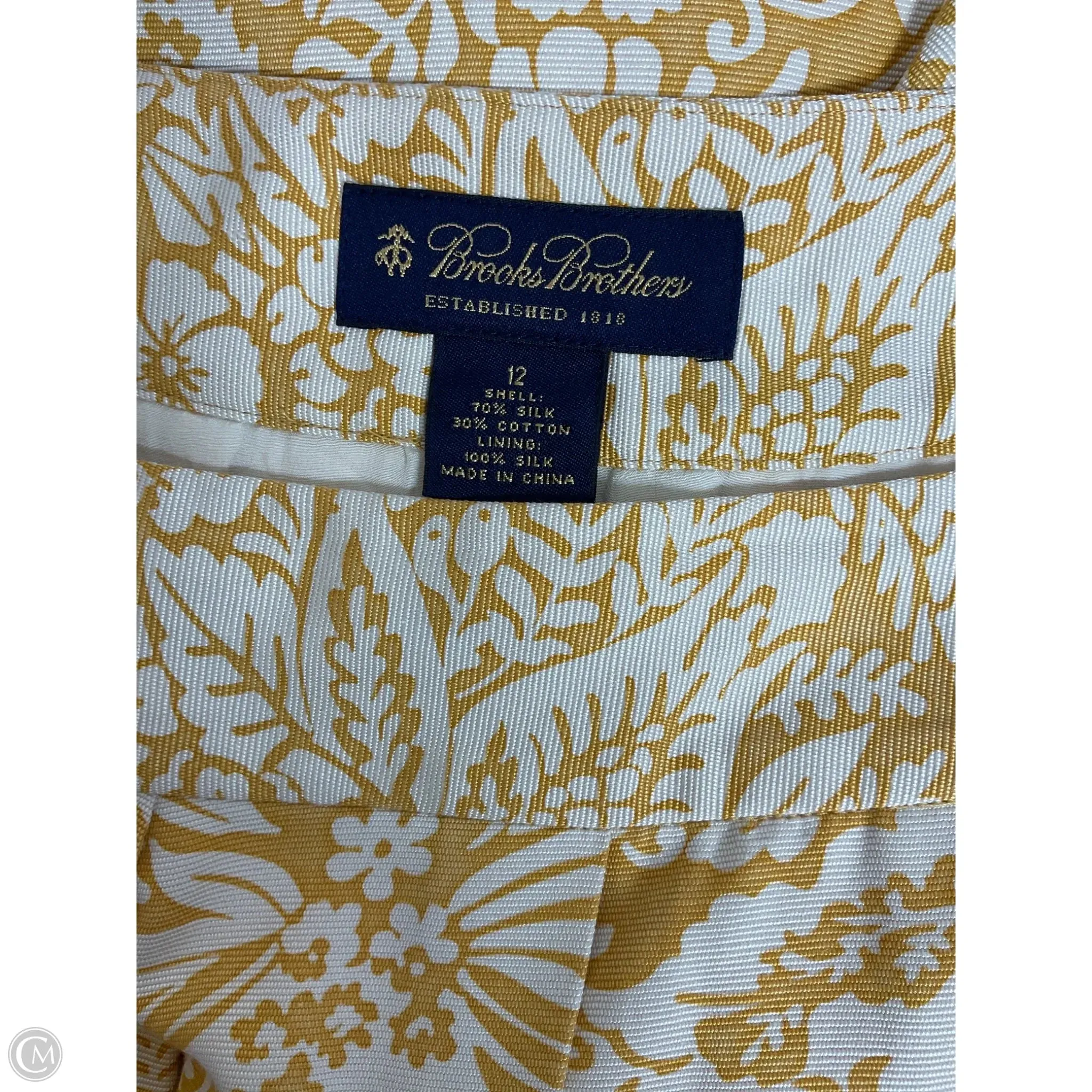 Skirt Mini & Short By Brooks Brothers In Floral Print. Size: 12