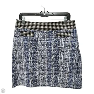 Skirt Mini & Short By Cabi In Black & Blue. Size: M