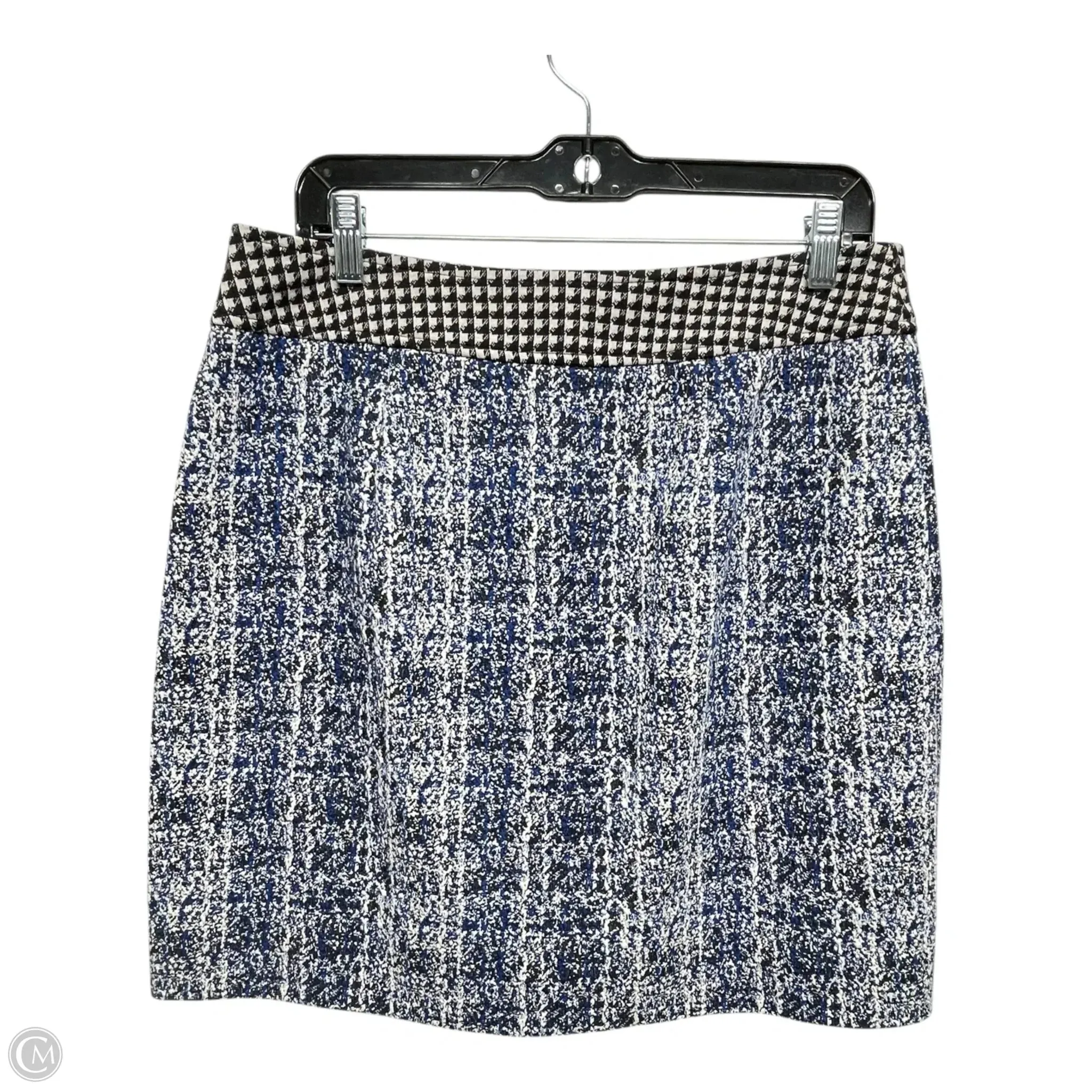 Skirt Mini & Short By Cabi In Black & Blue. Size: M