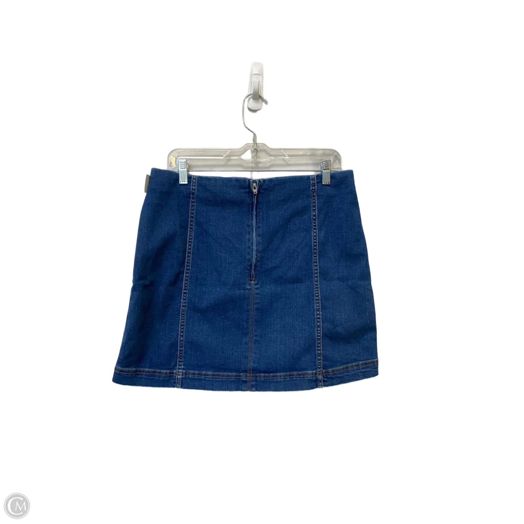 Skirt Mini & Short By Wild Fable In Blue Denim. Size: 14