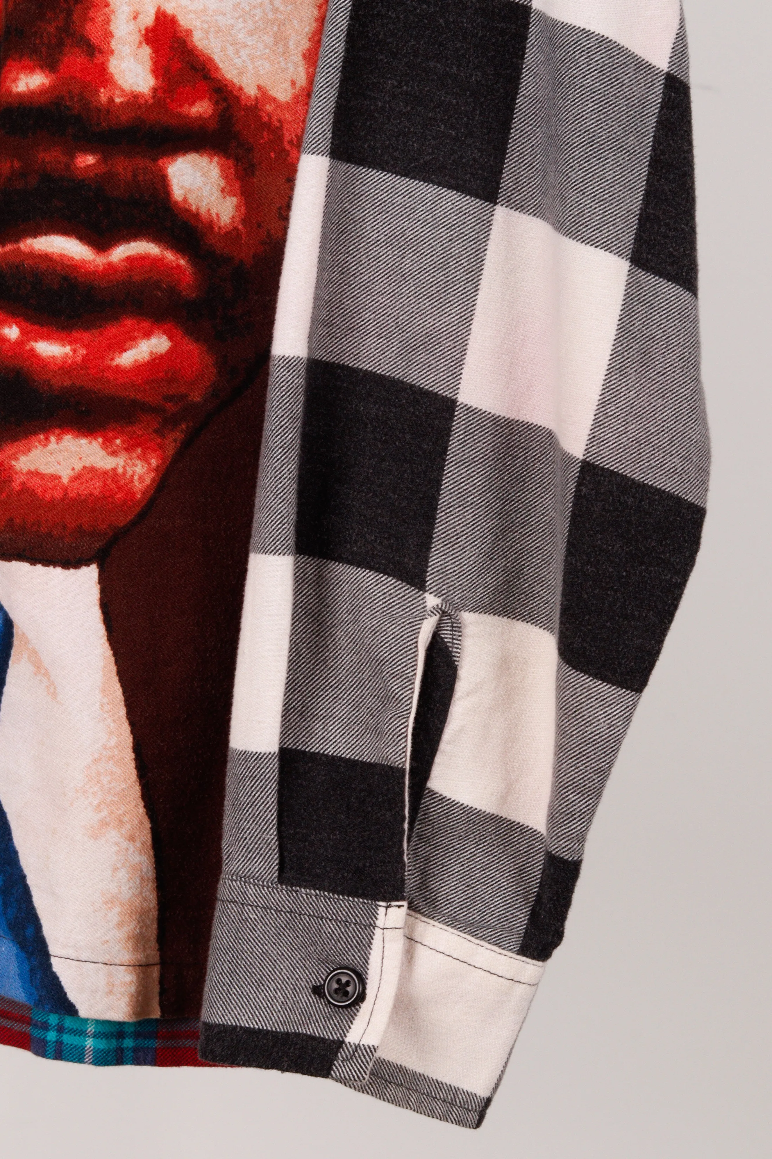 Supreme SS18 'Martin Luther King' Zip-Up Flannel Shirt (2018)